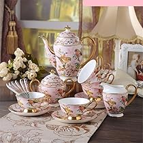 ラデュレ 限定　ピンクポット　セット ピンクフラワーのガラスティーセット ティーカップ Atelier